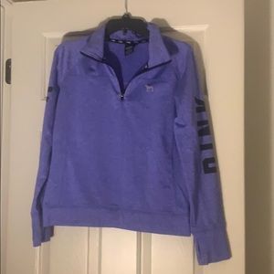 VS Pink quarter zip